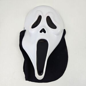 Vintage Kids Easter Unlimited Scream Ghost Face Halloween Mask No Hood Children